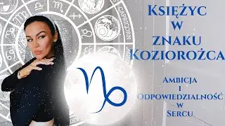 Księżyc w Koziorożcu ♑🌓 Ambicja i odpowiedzialność w Sercu #koziorożec #księżyc #znakizodiaku