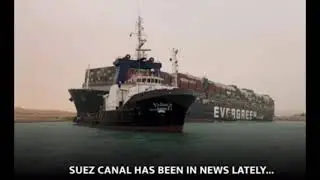 MOST EXPENSIVE TRAFFIC JAM #Suez Canal #Evergreen cargo stuck # $10 Billion loss