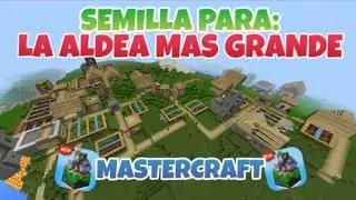 COMO ENCONTRAR ALDEAS GRANDES EN MASTERCRAFT CON SEMILLA | Josual10