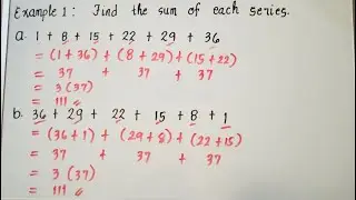PRECALCULUS | Finding the Sum of Arithmetic Series (Part 1) | Grade 11