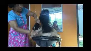 Potong rambut model segi pendek leyer