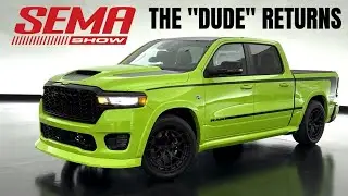 Концепт Ram &laquo;The Dude&raquo; &mdash; великолепное возвращение в зелёный цвет с двигателем HEMI &mdash; SEMA