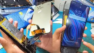 ZTE A72S Broken Screen and Touch Combo Replacement || How To Replace ZTE LCD Screen