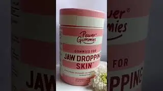 The Jaw-Dropping Skin Gummies  #powergummies #collagenbuildergummies #ad #collaboration