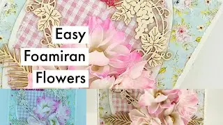 Foamiran Flowers using Mintay