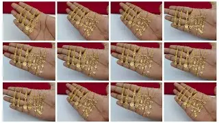 Trending lightweight gold ear chain design || fancy me  Kan ki chain ka design 2025 