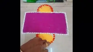 Rangoli by Mangala Baviskar, #shorts #rangolishorts #swamisamarth #swami #handrangoli
