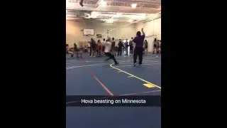 Warm up hit (hova)