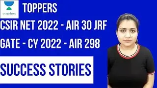 CSIR NET AIR 30 | SUCCESS STORY | Tips & Tricks by Toppers