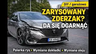 Peugeot 308 P5 Zarysowałem zderzak! Wymiana oleju, naprawa dokładki GT