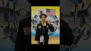 Competed sparring in the 18th US Hong-Ik Taekwondo Championship (Kyoroogi)