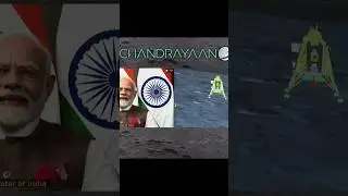 India’s Chandrayaan-3 makes successful landing on the moon 🎉 #shorts