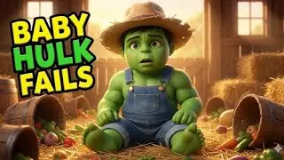 Baby hulk hilarious fails || baby hulk cartoon || funny hilarious fails