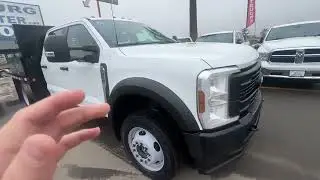 2024 Ford F550 Diesel Flatbed Truck