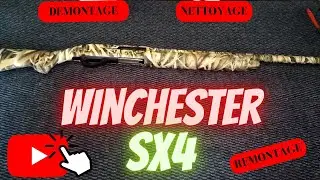 Démontage nettoyage remontage fusil semi automatique Winchester SX4