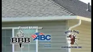 Seamless Rain Gutter by Bulldog Contractors, Spokane WA