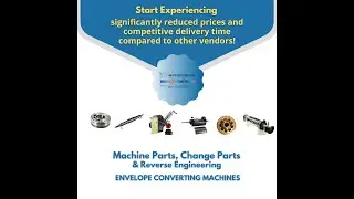 Machine Parts, Reverse Engineering, Envelope Converting, #BESTCuttingDie