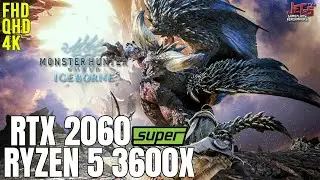 Monster Hunter World: Iceborne | Ryzen 5 3600x + RTX 2060 Super | 1080p, 1440p, 2160p benchmarks!