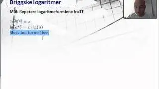 kap 2.1 teori: Briggske logaritmer