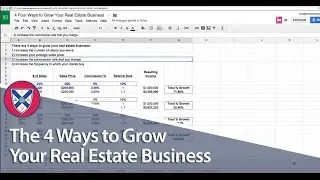 The 4 Ways to Grow Your Real Estate Business