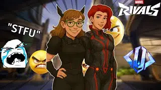Annoying Duo Gaslights Team in Voice Chat - Marvel Rivals Trolling
