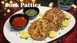 Homemade Pork Patties | Delicious and Simple Pork Recipe | Minced Pork Patties 