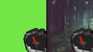 [HD] Minecraft Compass Rotation GreenScreen