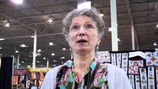Expo American Sewing Guild Interview with Andrea at Chantilly VA. Maryland ASG