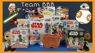 MAY THE 4TH BE WITH YOU! Star Wars Special! Disney Funko Pop Trading Cards Micro Force Plushie