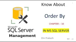 Order By In Sql Server