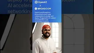 OpenAI и Broadcom объявили о многолетнем сотрудничестве по разработке и внедрению OpenAI #Broadco...