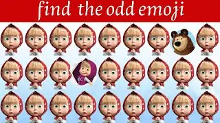 Spot the Odd One Out Disney Emojis ( Disney Emoji Puzzles)