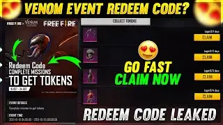 VENOM EVENT REDEEM CODE | VENOM EVENT FULL DETAILS TAMIL | FREE FIRE NEW EVENT | GAMING PUYAL