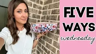 HOW TO PACK THE ITZY RITZY MEDIUM PACKING CUBE // FIVE WAYS WEDNESDAY