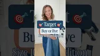 Target BUY or BYE? Jeans Edition try on haul! #targetstyle #youtubeshopping #affordablefashion