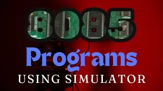Module 1 Practical 1: 8085 Microprocessor &ndash; Store & Exchange Data in Memory