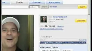 Youtube Videos on Homestead Websites