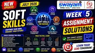 Soft Skills Week 5 Assignment Answers 2026 | NPTEL July 2026 | NPTEL Assignment Solutions