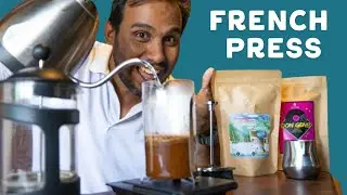 STEP UP your French Press Coffee Brew! // french press brewing method