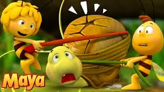 Oh non ! Shelby l’escargot a cassé sa coquille… Ses amis doivent l’aider ! » 🐌 🐝 Maya l’Abeille