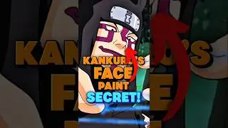 Kankuro&rsquo;s Face Paint Has a Hidden Meaning! #naruto #shorts
