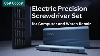 Electric Cordless Precision Screwdriver Set for Computer and Watch Repair | EDC Essentials for Men