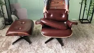 How to remove cushions - mid century modern chair with ottoman 2020