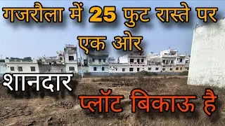 गजरौला में 25 फुट रास्ते पर एक ओर शानदार प्लॉट बिकाऊ है  #plotsforsale #gajraula #Amroha #joya 