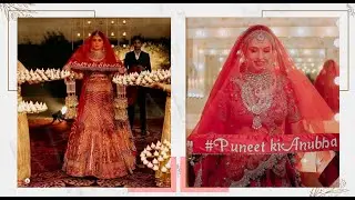 KAEVION Trending Customized Name Veil Bridal Red Net Wedding Dupatta | Chunni for Bride&rsquo;s Entry