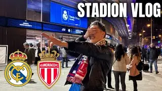 UCL Gala im Bernabeu! | Real Madrid vs. Monaco Stadion Vlog