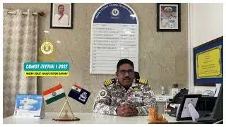 Indian Coast Guard Comdt Jeethu I Jose | Message for Dahanu&ndash;Bordi Beach Marathon & Clean-Up Drive