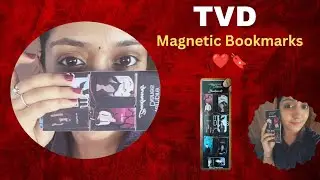 Vampire Diaries Magnetic Bookmarks Unboxing | Must-Have for TVD Fans!