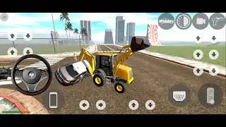 The power of JCB USA cops CAR are destroyed 3D game @AjaKitchen  @liton100  #jcb .