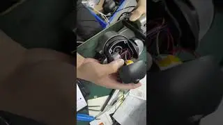 How to troubleshoot wiring problems with a rotating lens